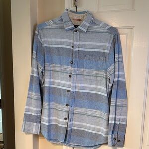 Tommy Bahama men’s Blue Striped Shirt-Small